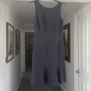 Banana Republic navy blue LBD fit and flair sheath size 4
